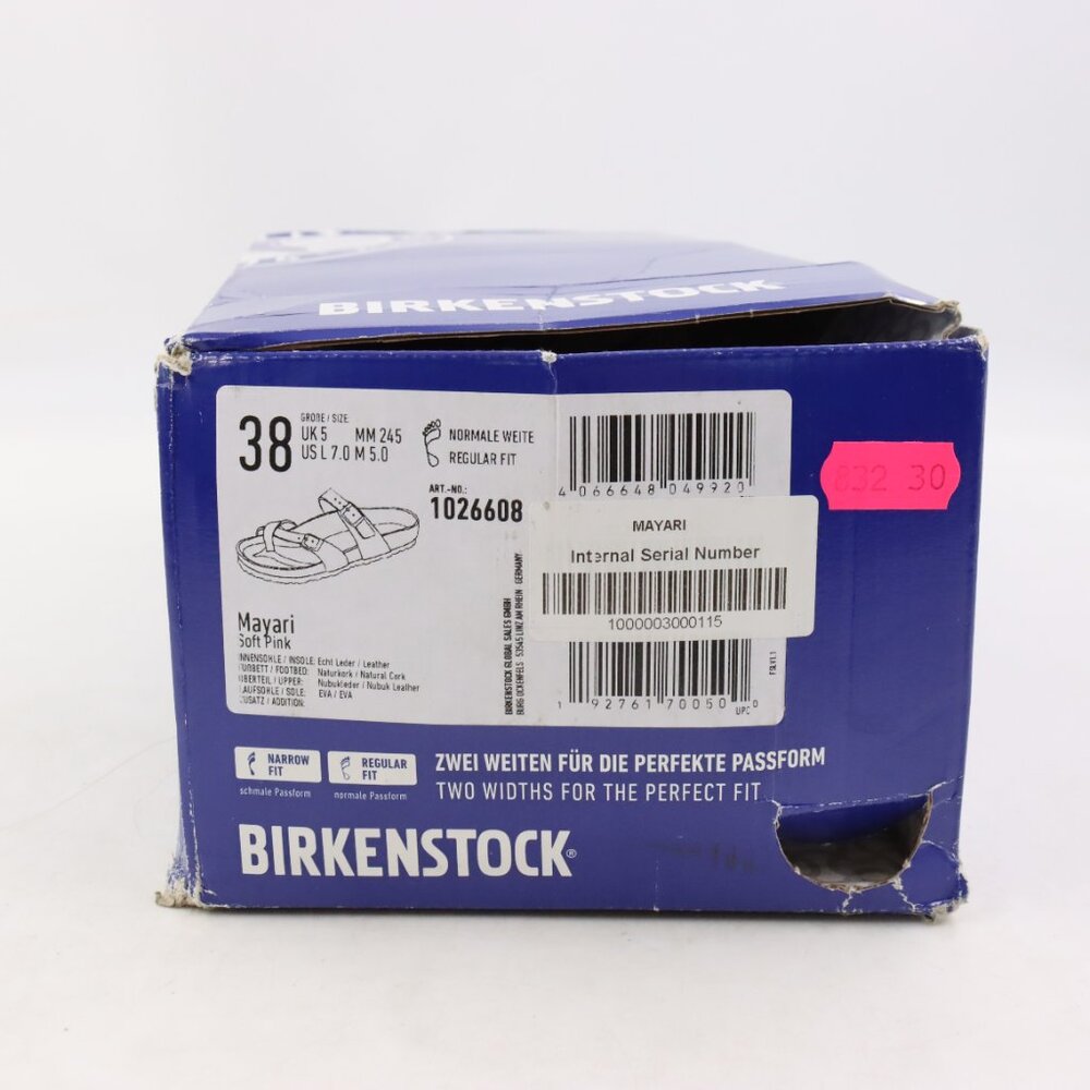Birkenstock Women’s Pink Two-Buckle Sandals - Picture 10 of 10